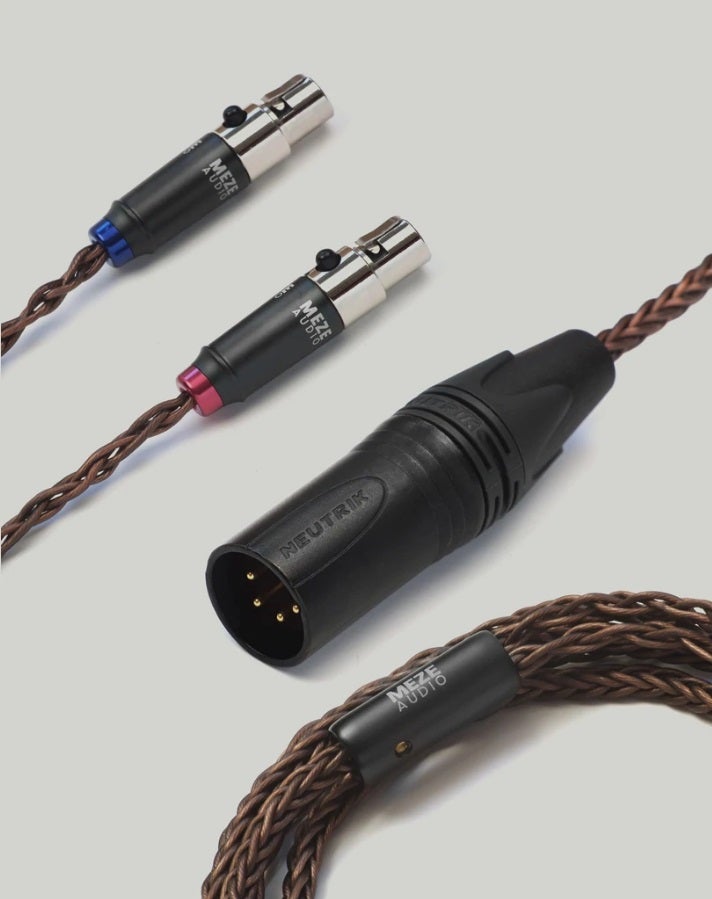 Meze Copper Headphone Cable for Empyrean, Audeze - Headphone Bar