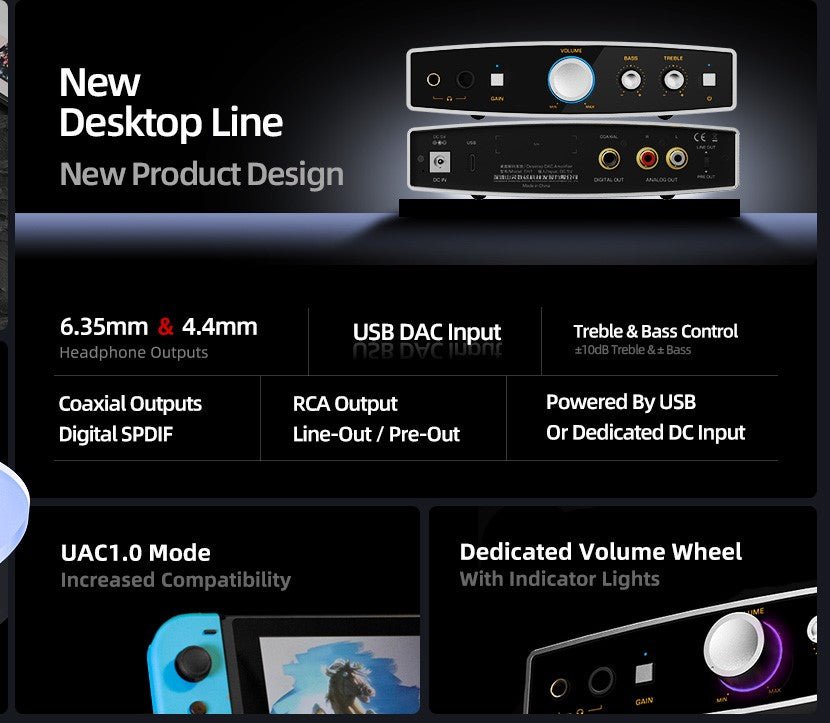 Shanling EH1 DAC AMP - Headphone Bar Canada