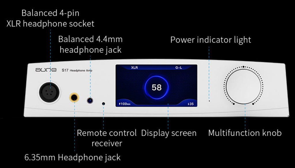 Aune S17 Pro Headphone Amp - Headphone Bar Canada