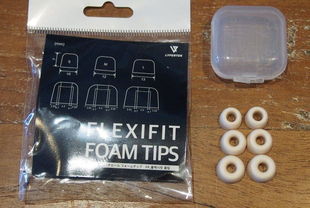 Lypertek Flexifit Foam ear tips - Headphone Bar