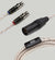 Meze Silver Headphone Cable for Empyrean, Elite, Audeze - Headphone Bar