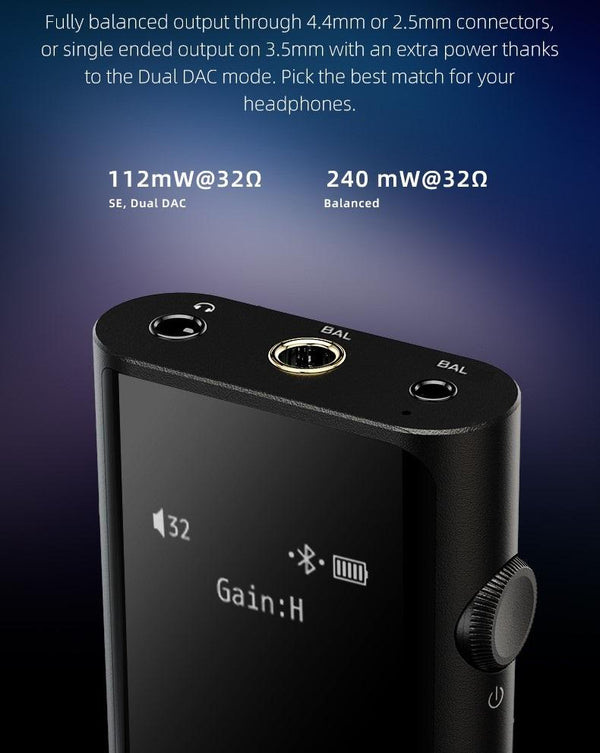 Shanling UP5 Bluetooth DAC Amp In Canada - Headphone